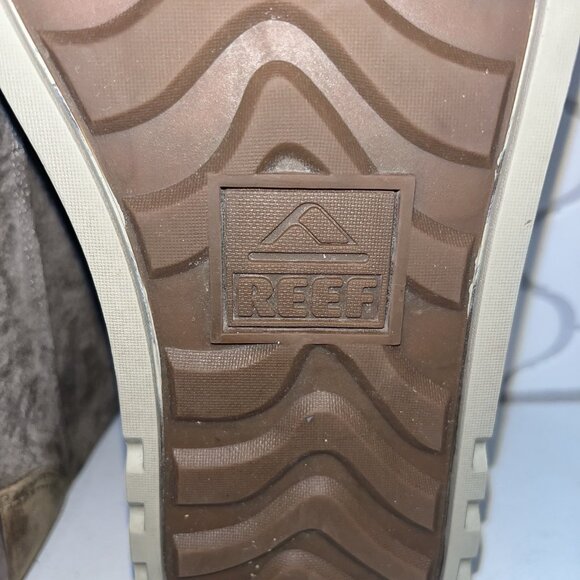 Reef Men's Voyage Chukka Boot Sz 12 RF0A3626 Brown Leather Cork Insole - Picture 10 of 10